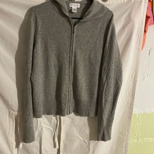 Worthington cashmere hoodie